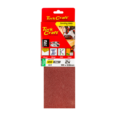 (image for) Sanding Belt 100 X 530mm 120grit 2/pack
