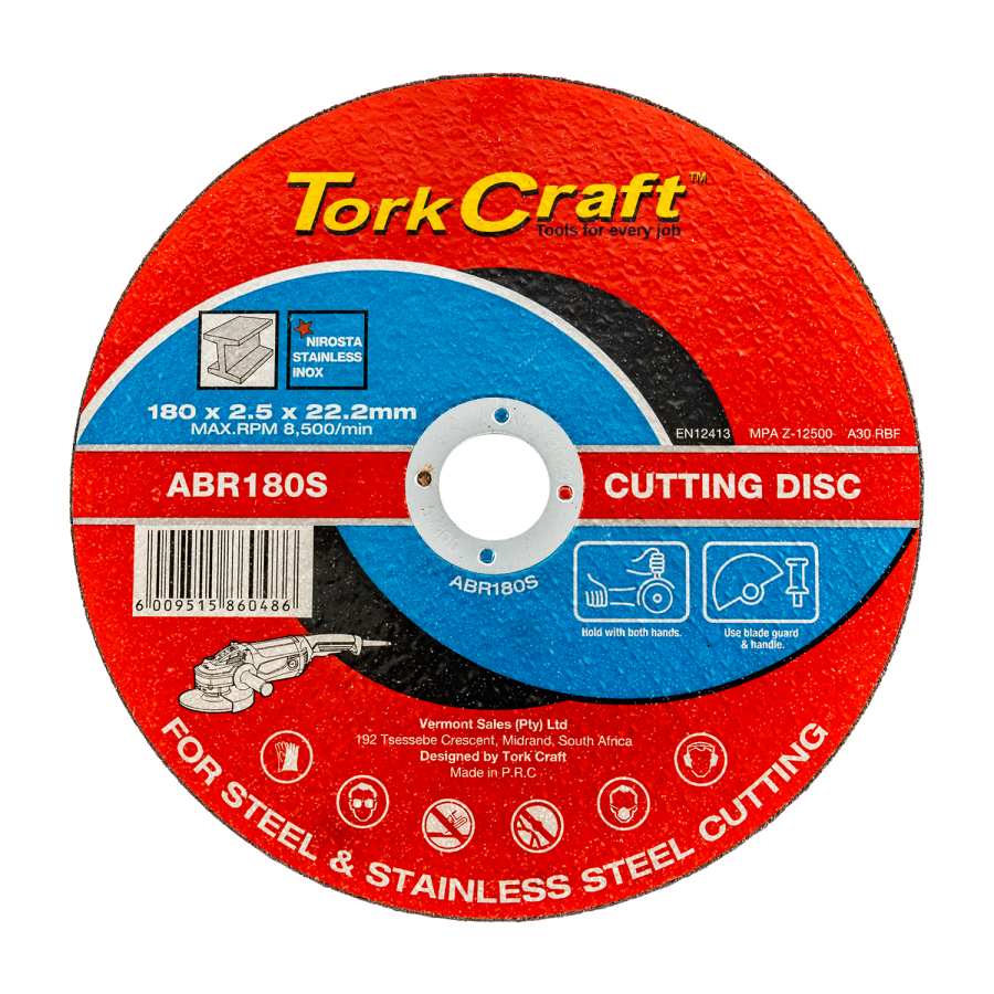 (image for) Cutting Disc Steel 180 X 2.5 X 22.22