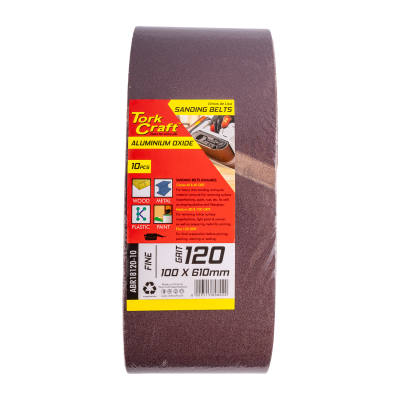 (image for) Sanding Belt 100 X 610mm 120grit 10/pack