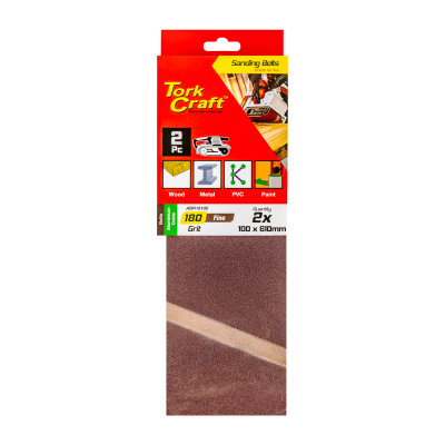 (image for) Sanding Belt 100 X 610mm 180grit 2/pack