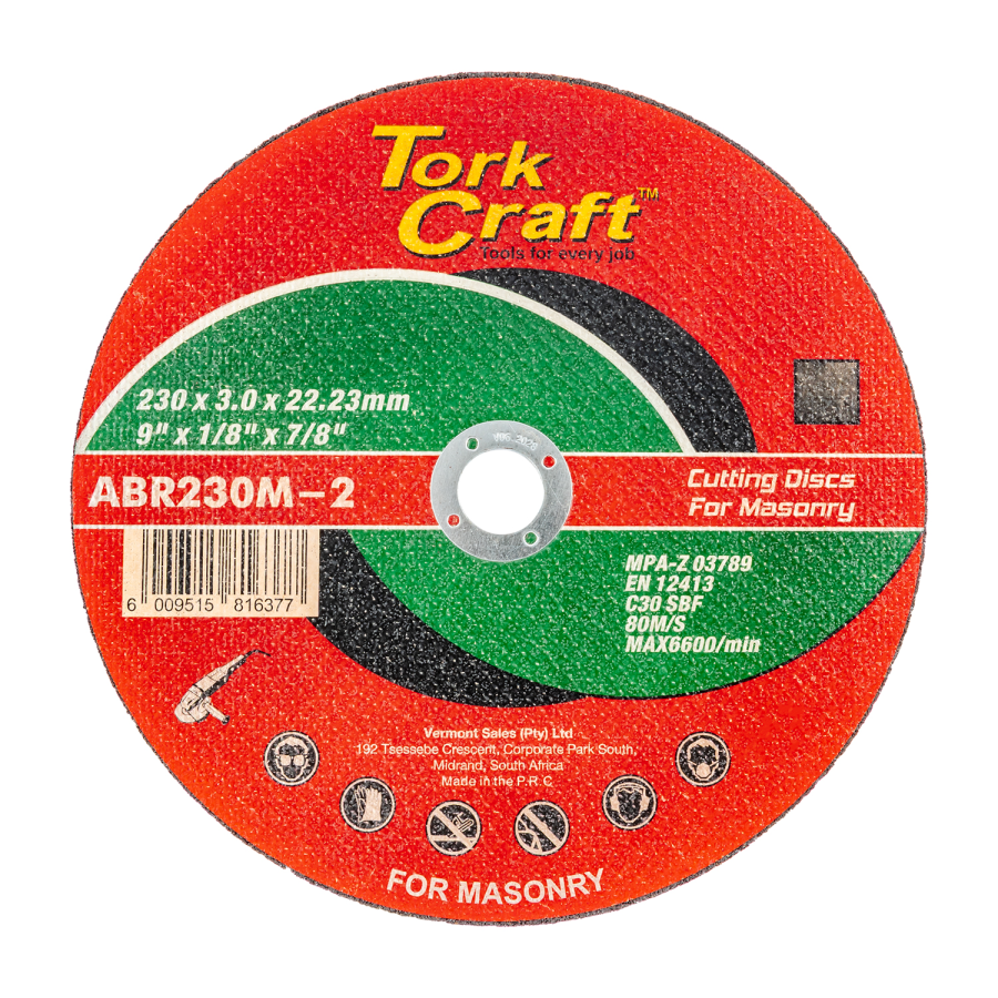 (image for) Cutting Disc Masonry 230 X 3.0 X 22.22mm