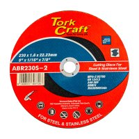 Cutting Disc Steel And Ss 230 X 1.6 X 22.22mm (image for) Cutting Disc Steel And Ss 230 X 1.6 X 22.22mm