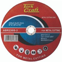 Cutting Disc Steel And Ss 230 X 3.0 X22.22mm (image for) Cutting Disc Steel And Ss 230 X 3.0 X22.22mm