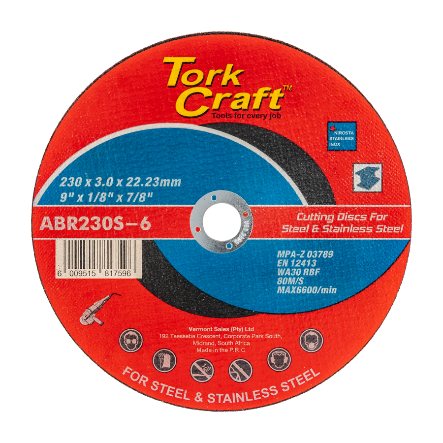 (image for) Cutting Disc Steel And Ss 230 X 3.0 22.22mm
