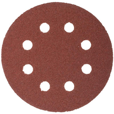 (image for) Sanding Disc 115mm 60 Grit With Holes 10/pk Hook And Loop