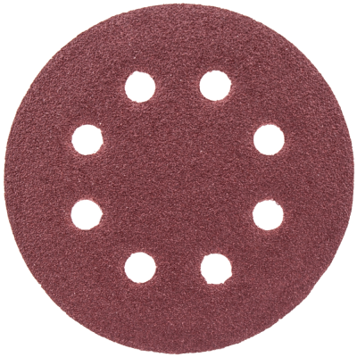 (image for) Sanding Disc 115mm 80 Grit With Holes 10/pk Hook And Loop