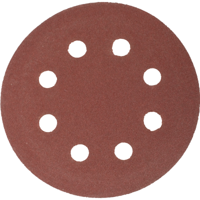 (image for) Sanding Disc 115mm 240 Grit With Holes 10/pk Hook And Loop