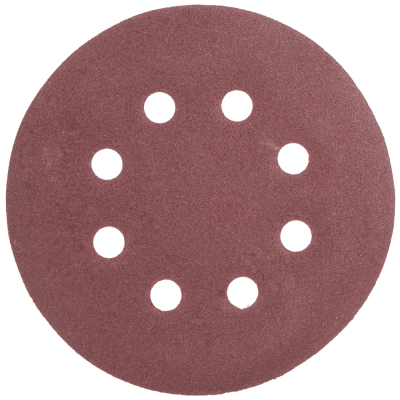 (image for) Sanding Disc 125mm 180 Grit With Holes 10/pk Hook And Loop