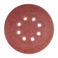 (image for) Sanding Disc 150mm 40 Grit With Holes 10/pk Hook And Loop