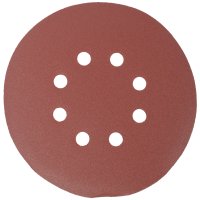 (image for) Sanding Disc 150mm 180 Grit With Holes 10/pk Hook And Loop