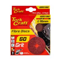 Fibre Disc 115mm 60 Grit 5/pack (image for) Fibre Disc 115mm 60 Grit 5/pack