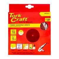 Fibre Disc 180mm 16 Grit 5/pack (image for) Fibre Disc 180mm 16 Grit 5/pack