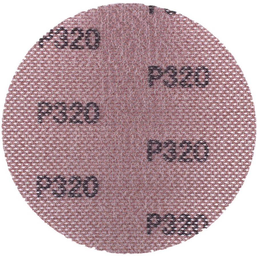 (image for) Dura Mesh Abr.disc 150mm Hook & Loop 320grit Bulk For Sander Polisher