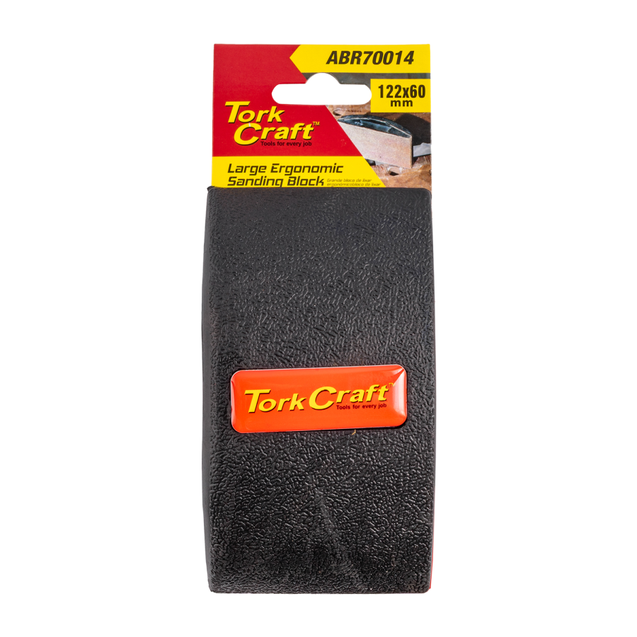 (image for) Sanding Block Ergonomic 122 X 66 For Hand Use Black