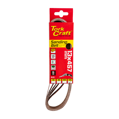 (image for) Powerfile Sanding Belt 13 X 457mm 120 Grit 5/pk