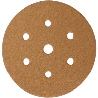 (image for) Gold Disc (50 Pieces) 100 Grit 150mm X 6+1 Holes Hook And Loop