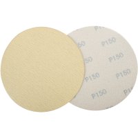 (image for) Gold Disc (50 Pieces) 150 Grit 150mm Without Hole Hook And Loop