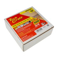 (image for) Gold Disc (50 Pieces) 500 Grit 150mm Without Hole Hook And Loop