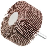 Flap Wheel 60 X 30 X 6mm Shaft 80 Grit Per Each (image for) Flap Wheel 60 X 30 X 6mm Shaft 80 Grit Per Each