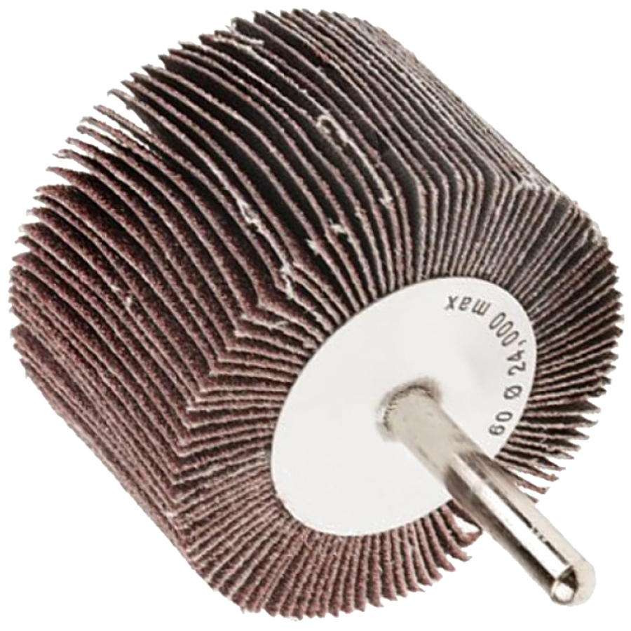 (image for) Flap Wheel 60 X 40 X 6mm Shaft 80 Grit Per Each