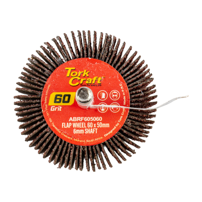 (image for) Flap Wheel 60 X 50 X 6mm Shaft 60 Grit Per Each
