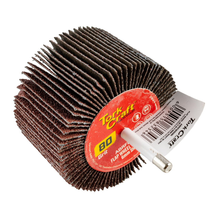(image for) Flap Wheel 80 X 50 X 6mm Shaft 80 Grit Per Each