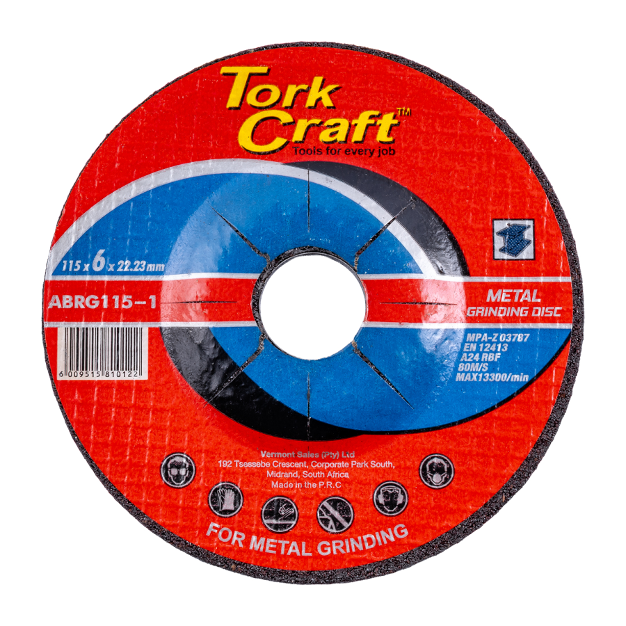 (image for) Grinding Disc For Steel 115 X 6.0 X 22.2mm