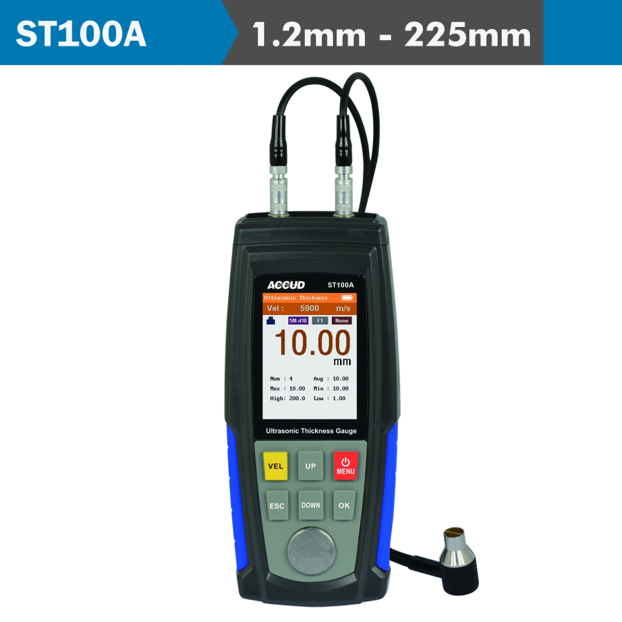 (image for) Ultrasonic Thickness Gauge 1.2-225mm Steel