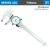 (image for) Dial Caliper 150mm 0.03mm Acc. 0.02mm Grad. S/steel Shockproof