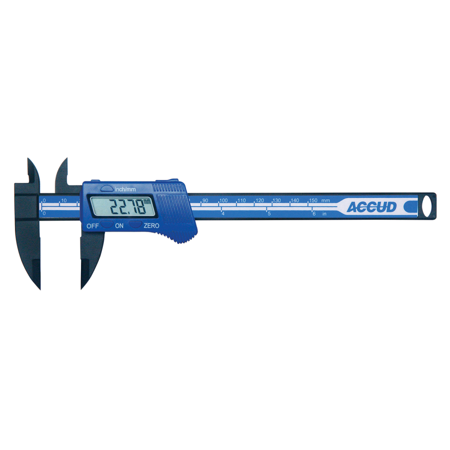 (image for) Digital Caliper Plastic 150mm 0.2mm Acc. 0.01mm Res