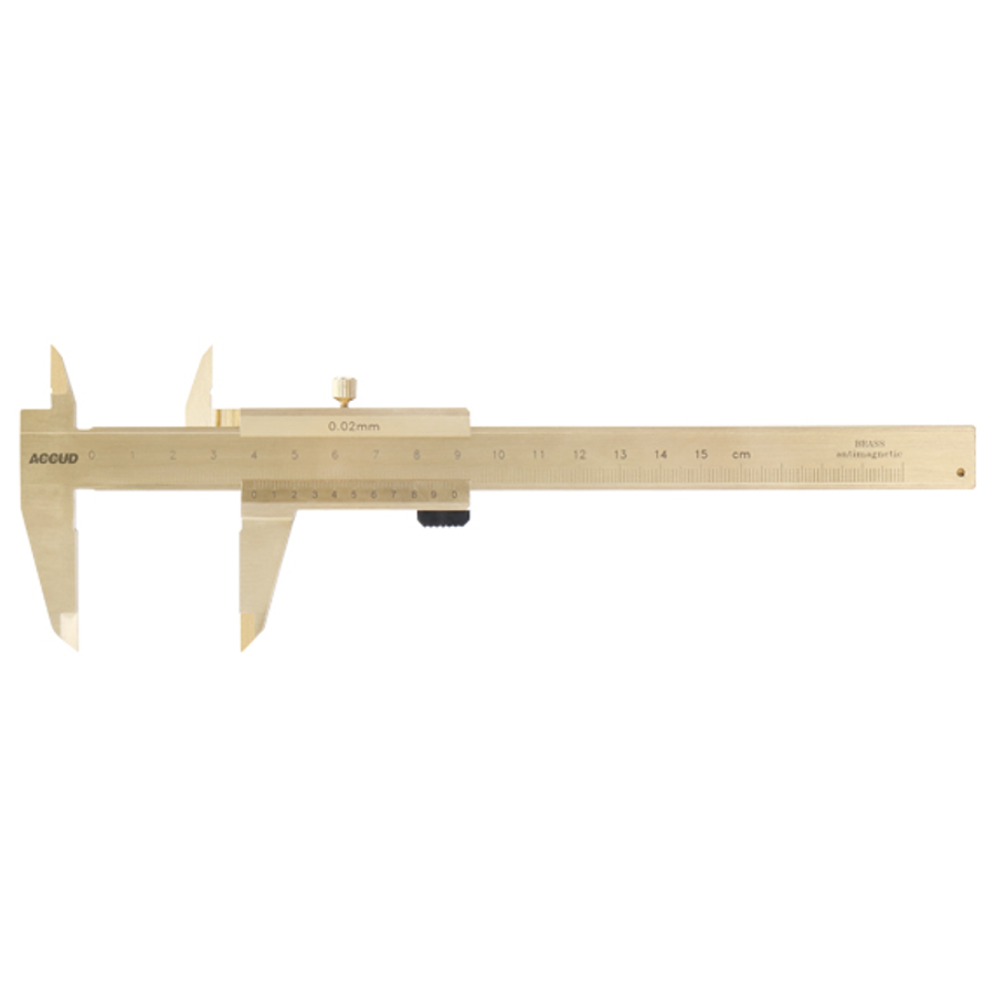 (image for) Vernier Caliper 150mm 0.05mm Acc. 0.05 Grad Copper Non-magnetic