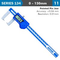 (image for) Dig. Caliper 150mm 0.04mm Acc. Outside Point 0.01mm Res. S/steel
