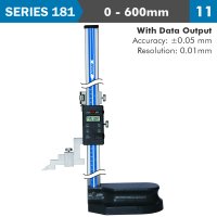 (image for) Dig. Height Gauge 600mm 0.05mm Acc. 0.01mm Res. S/steel