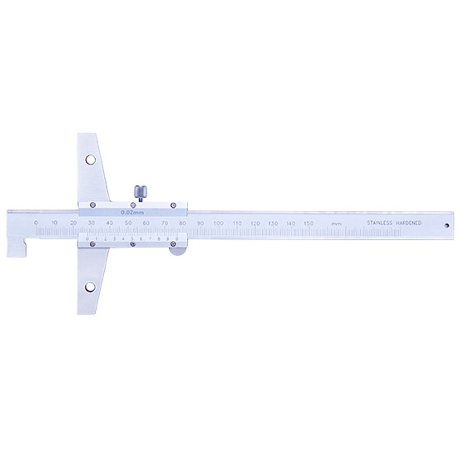 (image for) Vernier Hook Depth Gage 0-300mm 0.02mm