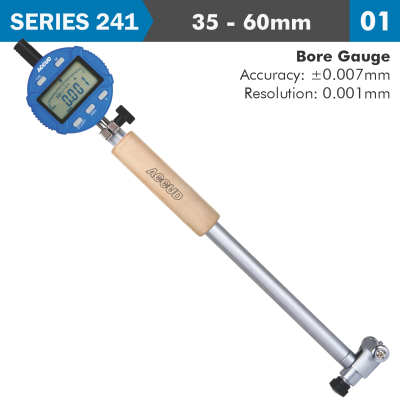 (image for) Dig. Precision Bore Gauge 35-60mm 0.018mm Acc. 0.001mm Grad.