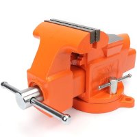 (image for) Pony 5' Heavy-duty Workshop Bench Vice Swivel Base