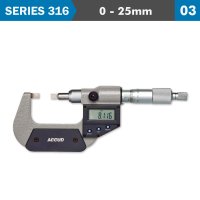 (image for) Digital Protractor Blade Micrometer 0-25mm/0-1'