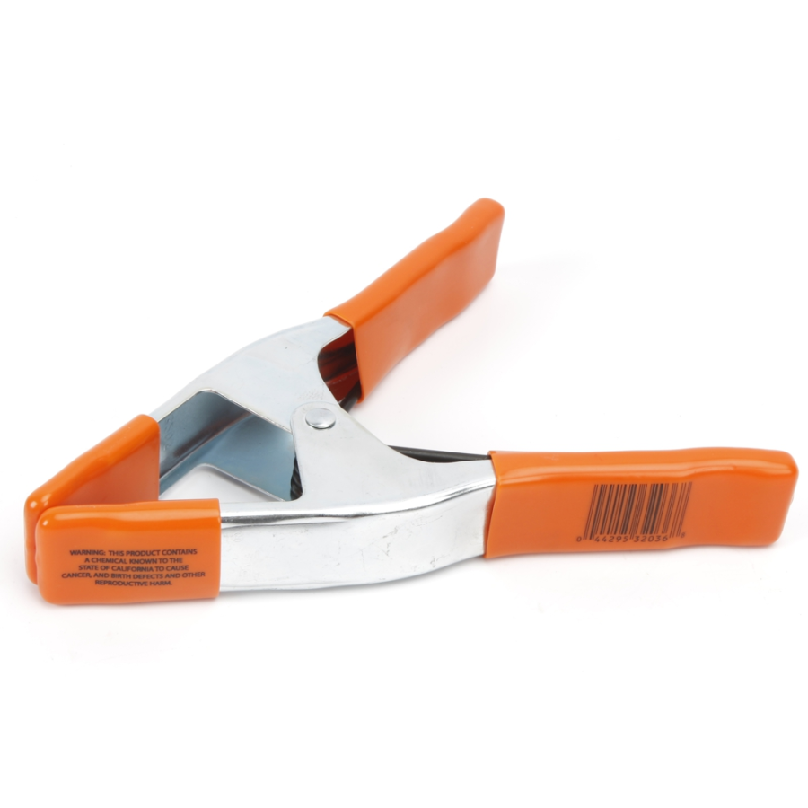 (image for) Pony 3' 75mm Spring Clamp With Protective Handles & Tips