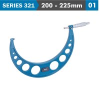 Outside Micrometer 200-225mm 0.008mm Acc. 0.01mm Grad. (image for) Outside Micrometer 200-225mm 0.008mm Acc. 0.01mm Grad.