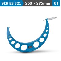 Outside Micrometer 250-275mm 0.009mm Acc. 0.01mm Grad. (image for) Outside Micrometer 250-275mm 0.009mm Acc. 0.01mm Grad.
