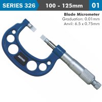 (image for) Blade Micrometer 100-125mm (0.01mm)