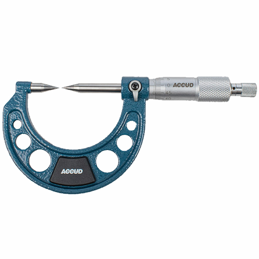 (image for) Point Micrometer 25mm 30 Deg. 0.004mm Acc. 0.01mm Grad.