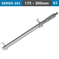 (image for) Inside Micrometer 175-200mm Without Setting Ring 0.012mm Acc. 0.01mm G