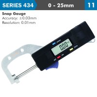 Digital Snap Gauge 0-25mm 0.01mm Res. (image for) Digital Snap Gauge 0-25mm 0.01mm Res.