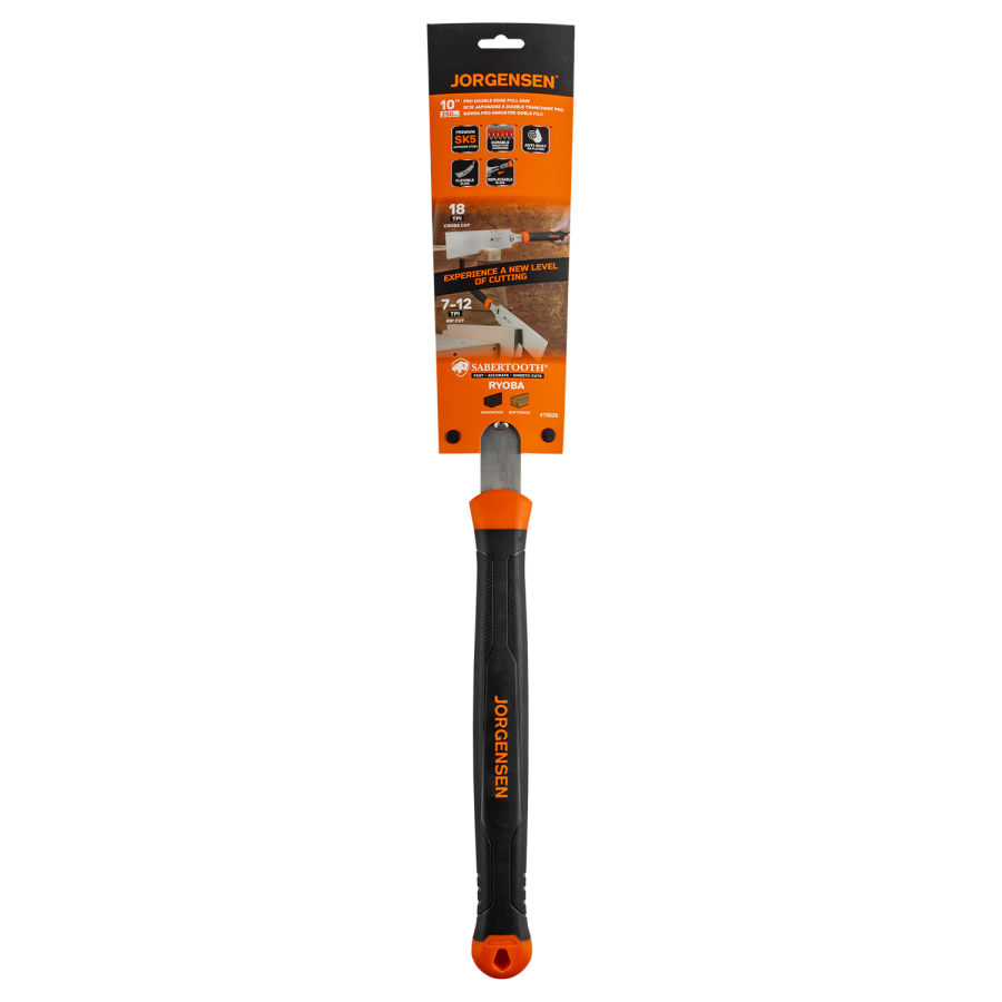 (image for) Jorgensen 250mm Pro Double Edge Pull Saw