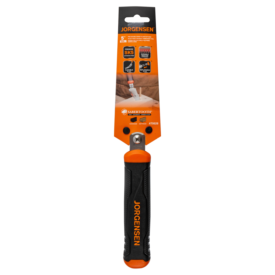 (image for) Jorgensen 125mm Pro Double Edge Flush Cut Saw