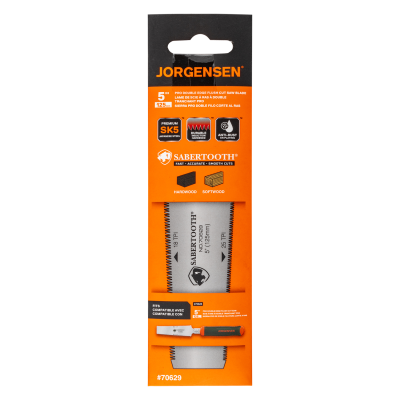 (image for) Jorgensen 125mm Pro Double Edge Flush Cut Saw Blade