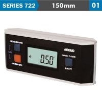 (image for) Digital Leveler 360deg 150x60mm 0.05 Deg. Res. Al Frame