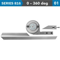 (image for) Universal Protractor 360 Deg. C/steel 5' Acc. 5' Grad.