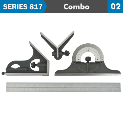 (image for) Combination Square Set Protractor